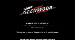 Desktop Screenshot of glenwoodmarine.net