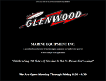 Tablet Screenshot of glenwoodmarine.net